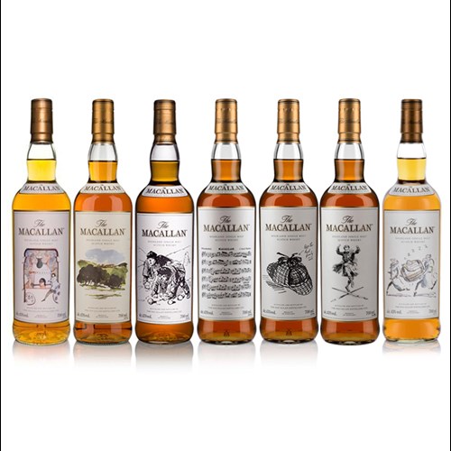 Macallan Folio 1 to 7 Limited Edition set (7 x 75cl) - Premium Quality